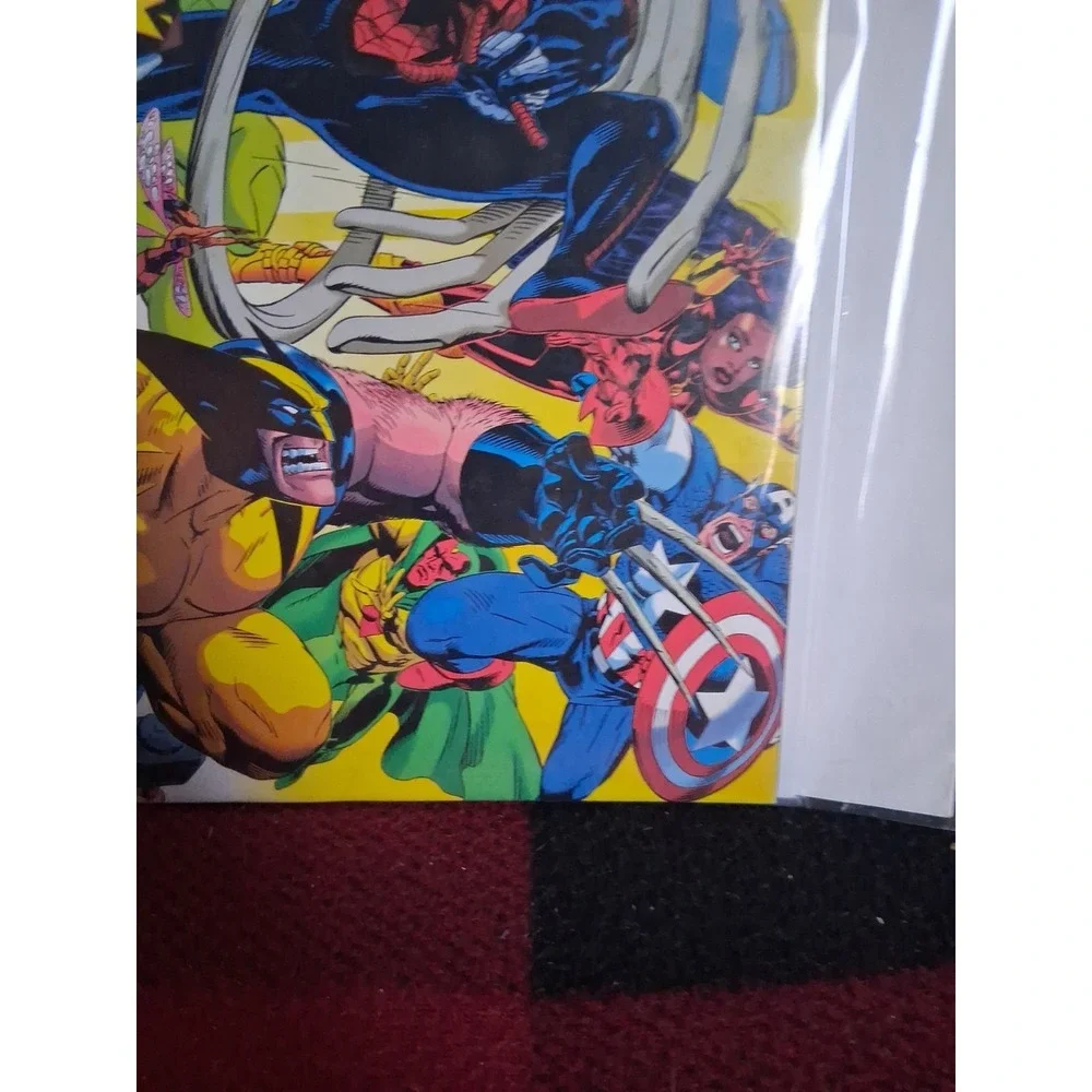 Marvel 1995 Annual Stockholders Report With Stockholder Letter From Marvel Comic